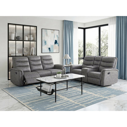 Metric 2-Piece Living Room Set (Sofa and Love Seat)