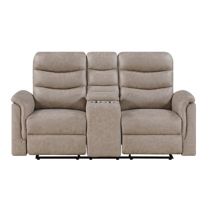 Metric 2-Piece Living Room Set (Sofa and Love Seat)