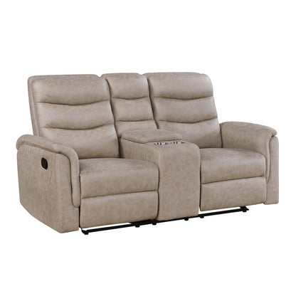 Metric 2-Piece Living Room Set (Sofa and Love Seat)