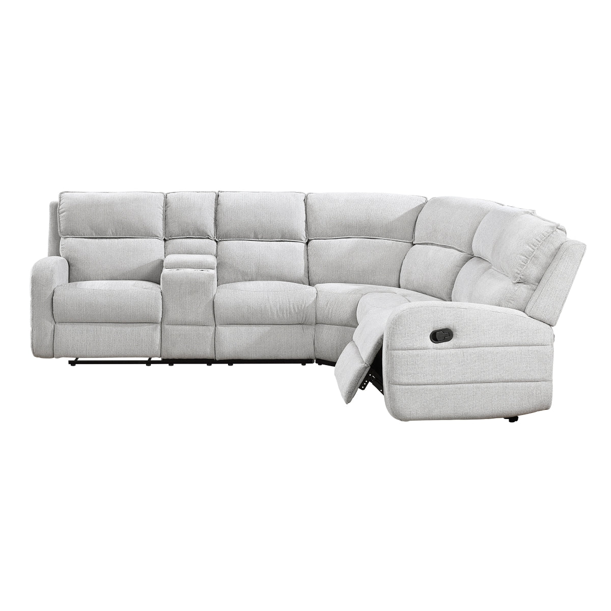 Thorne 3-Piece Reclining Sectional with Left Console