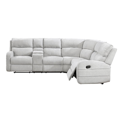 Thorne 3-Piece Reclining Sectional with Left Console