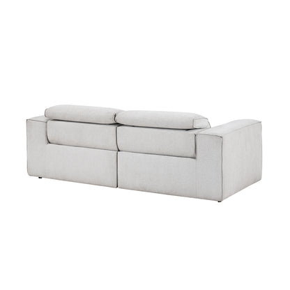 Phoebe Power Double Reclining Love Seat with Power Headrests