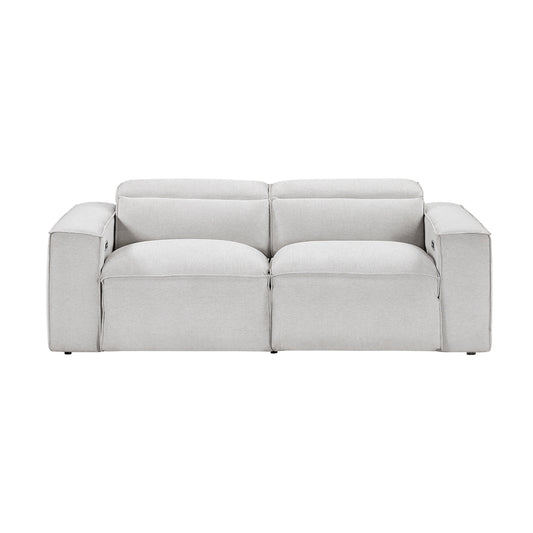 Phoebe Power Double Reclining Love Seat with Power Headrests