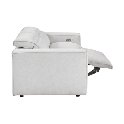 Phoebe Power Double Reclining Love Seat with Power Headrests