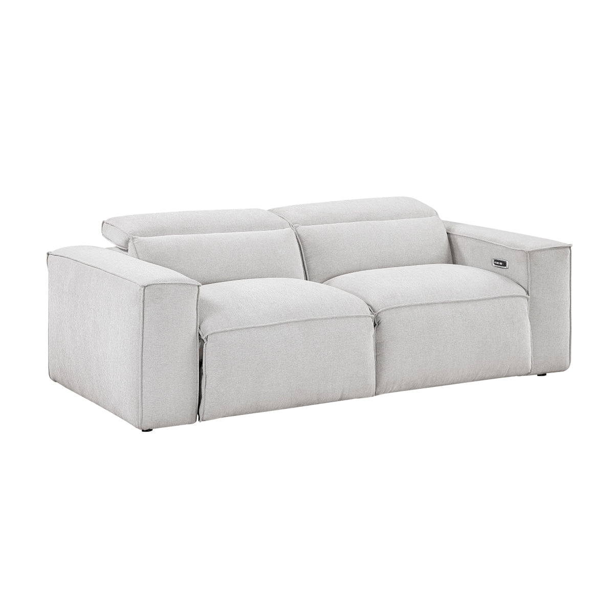 Phoebe Power Double Reclining Love Seat with Power Headrests