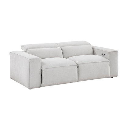Phoebe Power Double Reclining Love Seat with Power Headrests