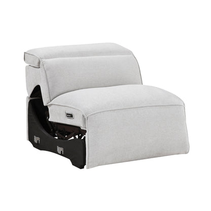 Phoebe Power Reclining Armless Chair with Power Headrest