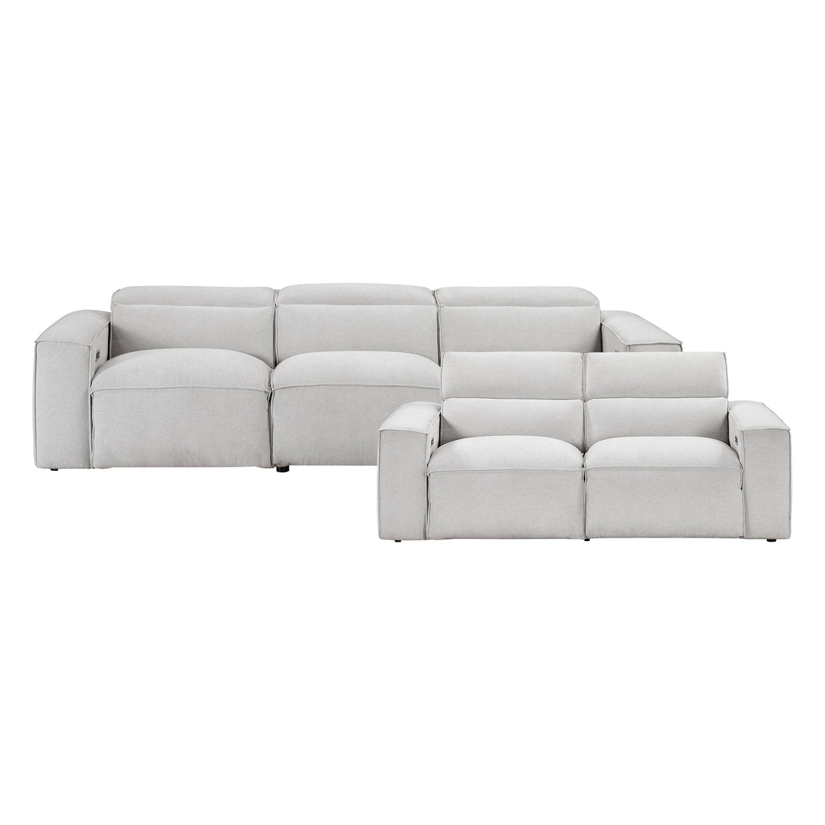Phoebe 2-Piece Living Room Set (Sofa and Love Seat)