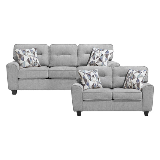 Bennett 2-Piece Living Room Set (Sofa and Love Seat)