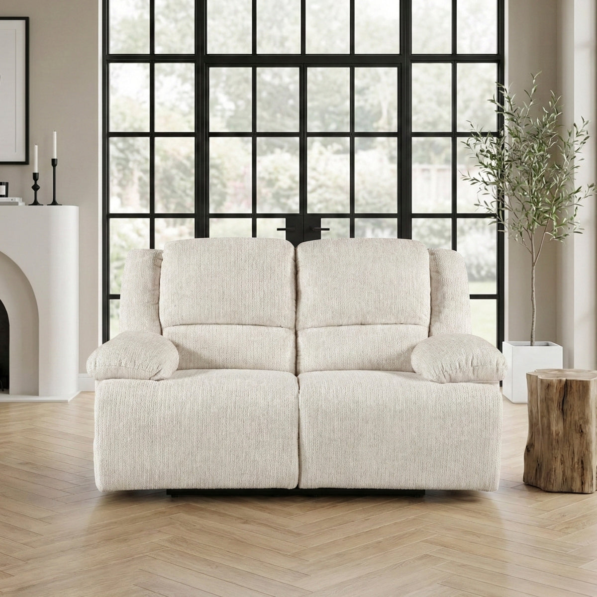 Caliber Power Double Reclining Love Seat