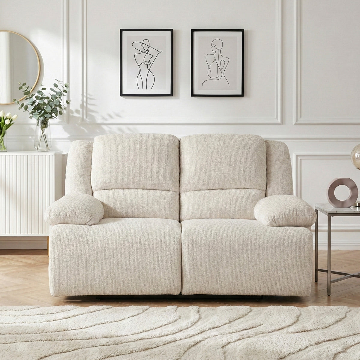 Caliber Double Reclining Love Seat