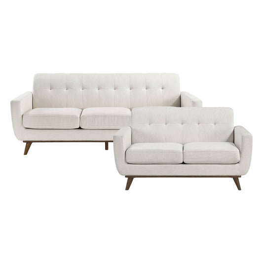 Martina 2-Piece Living Room Set (Sofa and Love Seat)