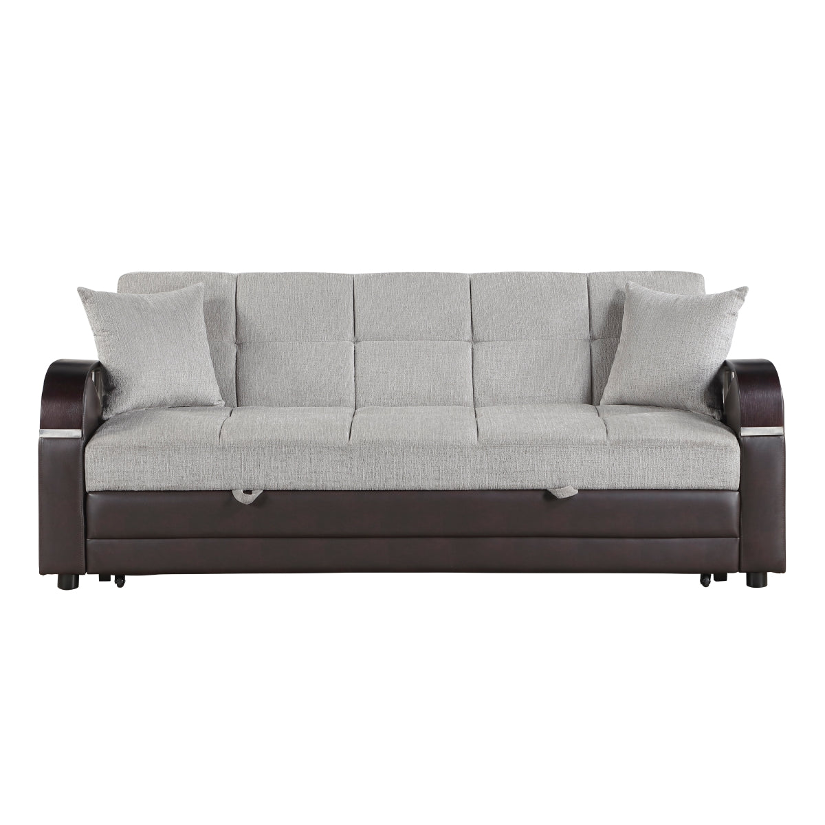 Hybrid Sofa with Pull-out Bed and Click Motion Back