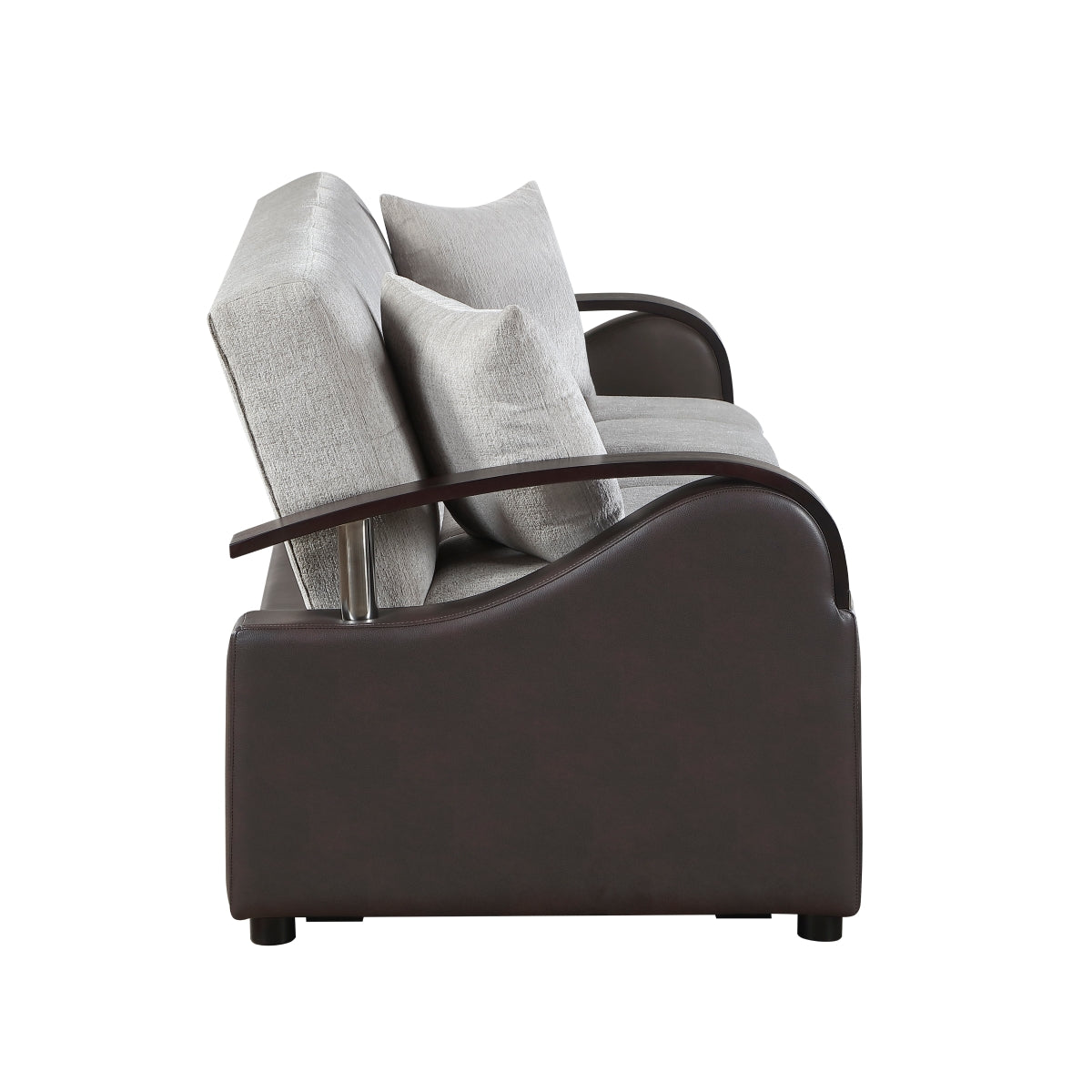 Hybrid Sofa with Pull-out Bed and Click Motion Back