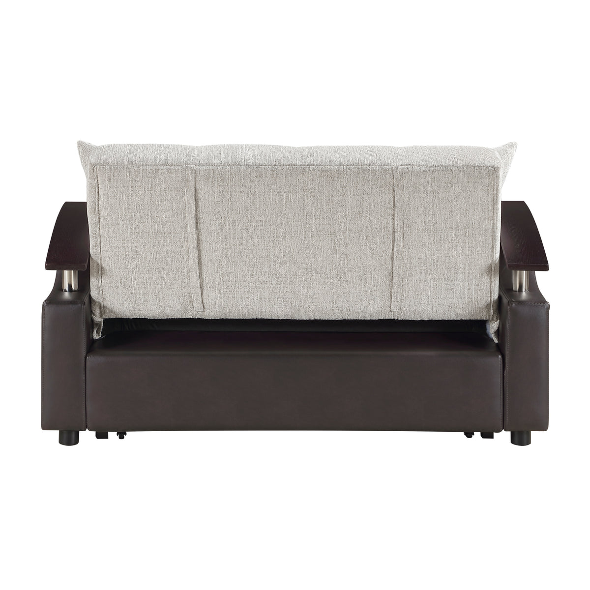 Hybrid Love Seat with Pull-out Bed and Click Motion Back
