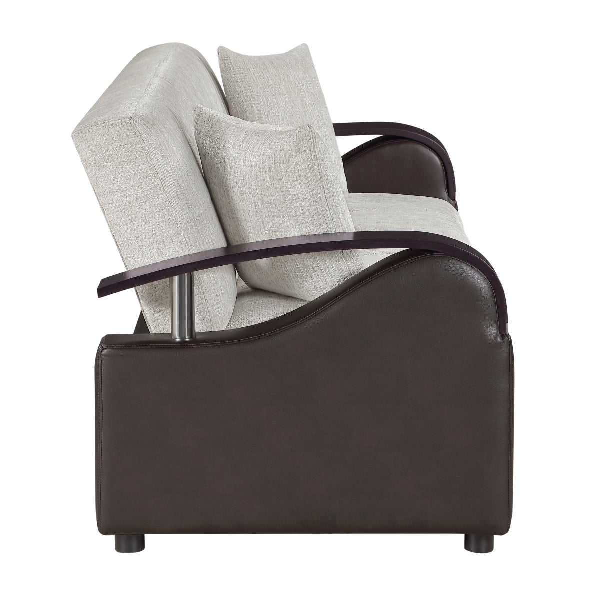 Hybrid Sofa with Pull-out Bed and Click Motion Back