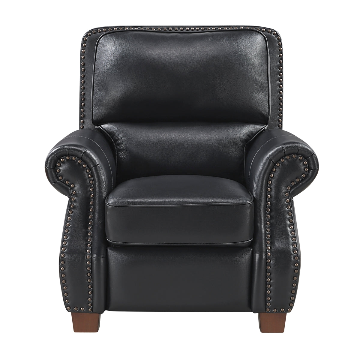 Remington Push Back Reclining Chair - Black