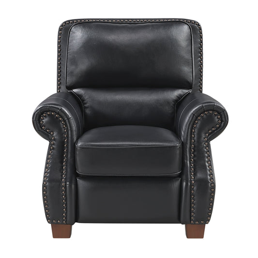 Remington Push Back Reclining Chair - Black