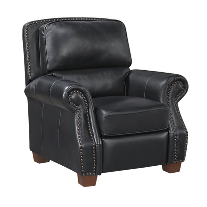 Remington Push Back Reclining Chair - Black