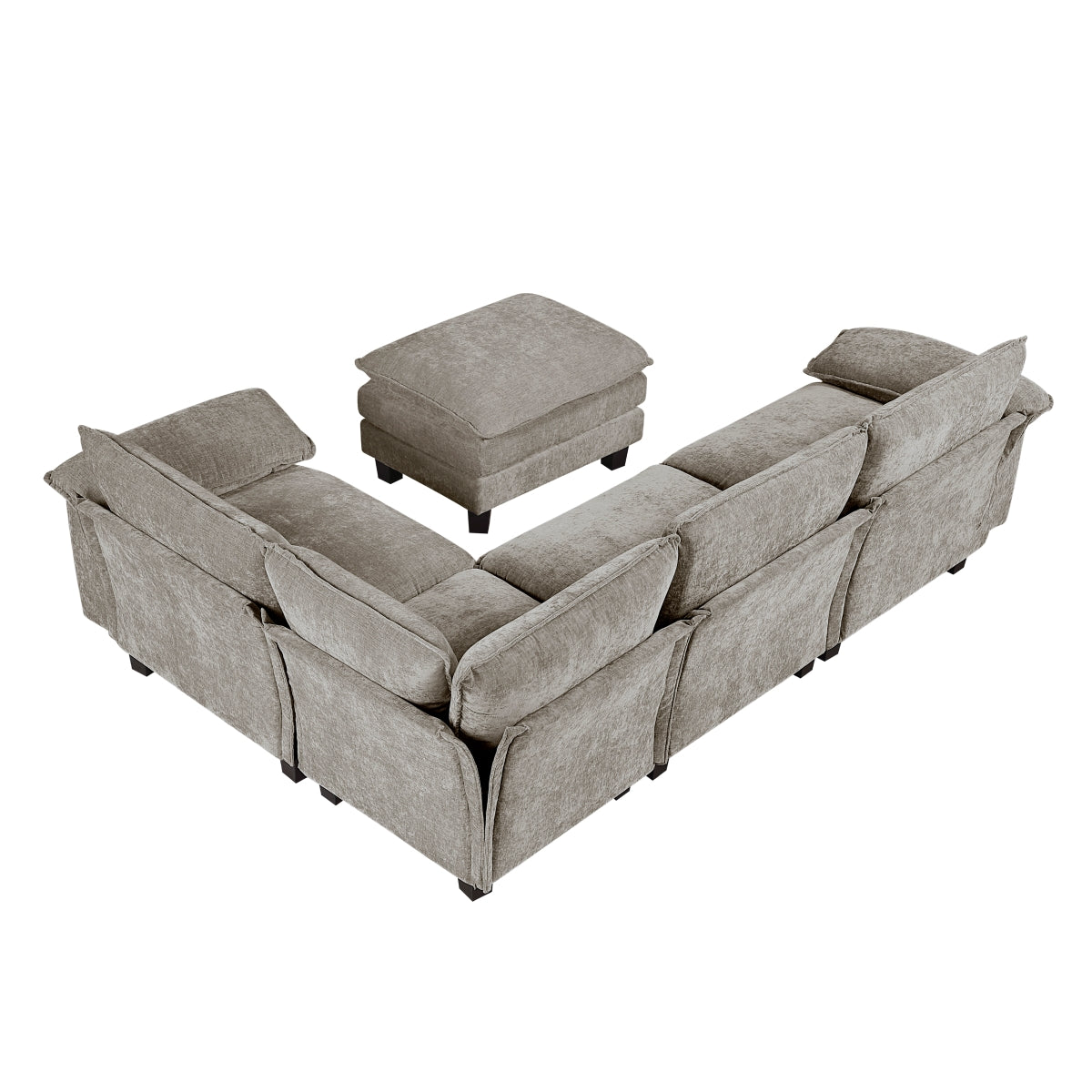 Dublin 5-Piece Modular Sectional with Ottoman