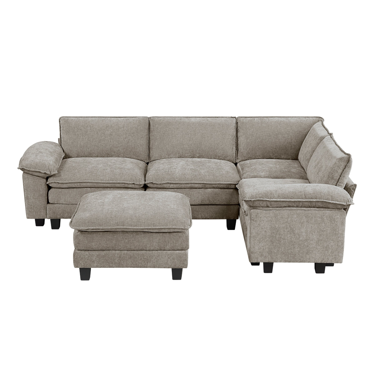 Dublin 5-Piece Modular Sectional with Ottoman