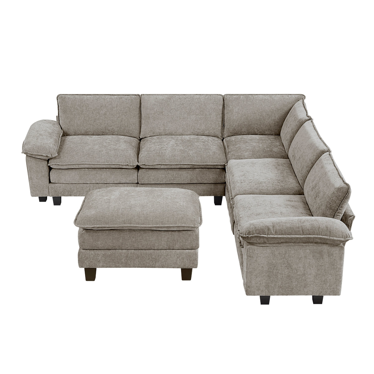 Dublin 6-Piece Modular Sectional with Ottoman