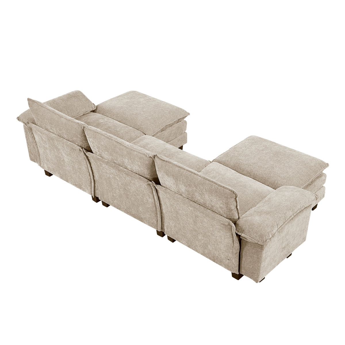 Dublin 5-Piece Modular Sectional with Ottoman