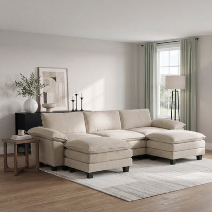 Dublin 5-Piece Modular Sectional with Ottoman