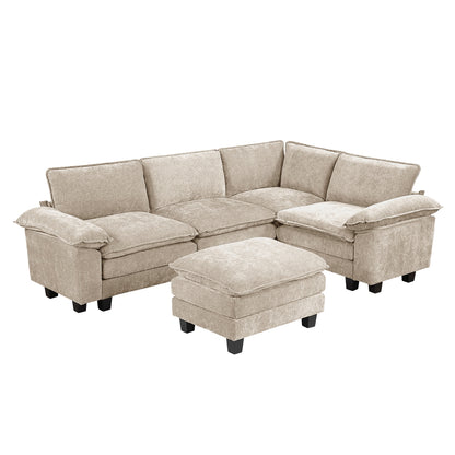 Dublin 5-Piece Modular Sectional with Ottoman