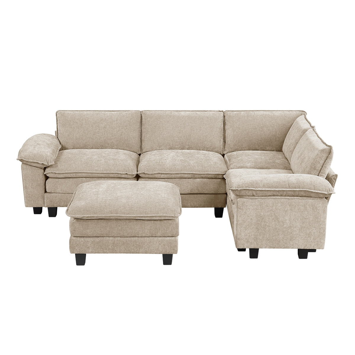 Dublin 5-Piece Modular Sectional with Ottoman
