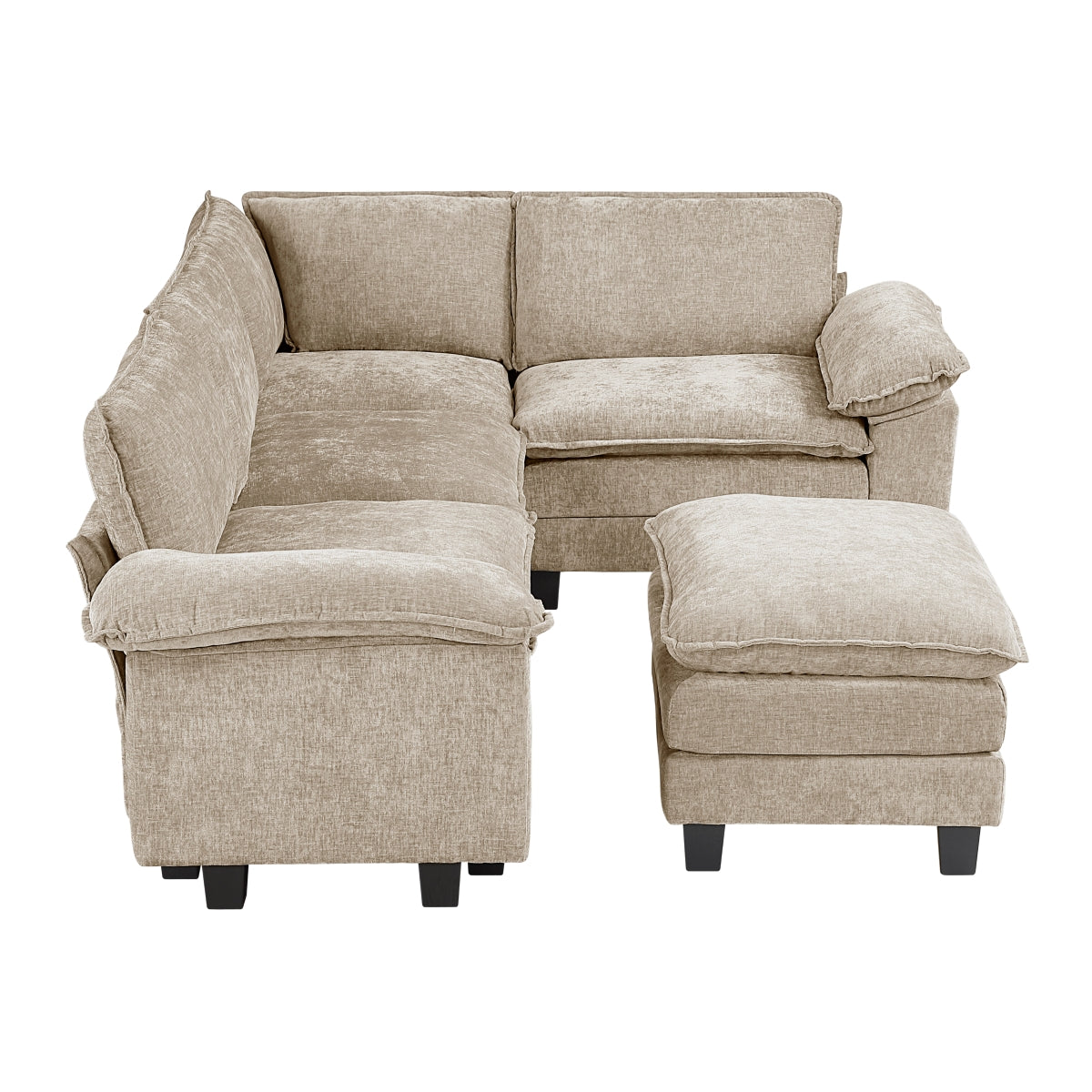 Dublin 5-Piece Modular Sectional with Ottoman
