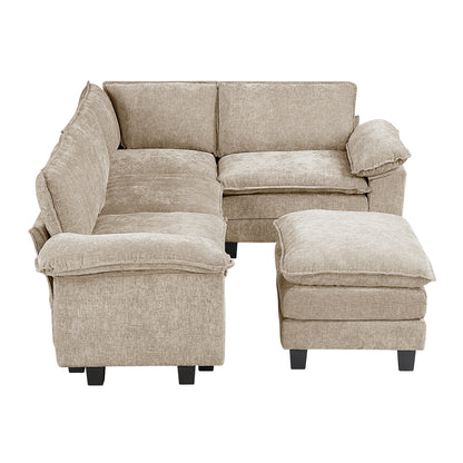 Dublin 5-Piece Modular Sectional with Ottoman