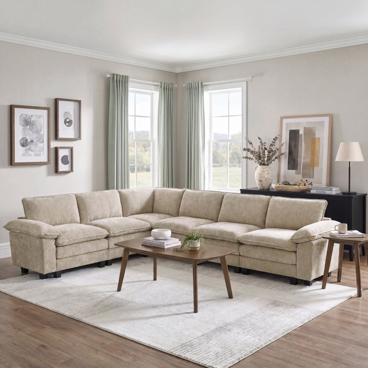 Dublin 6-Piece Modular Sectional