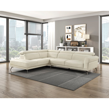 Giselle 2-Piece Sectional with Left Side Chaise