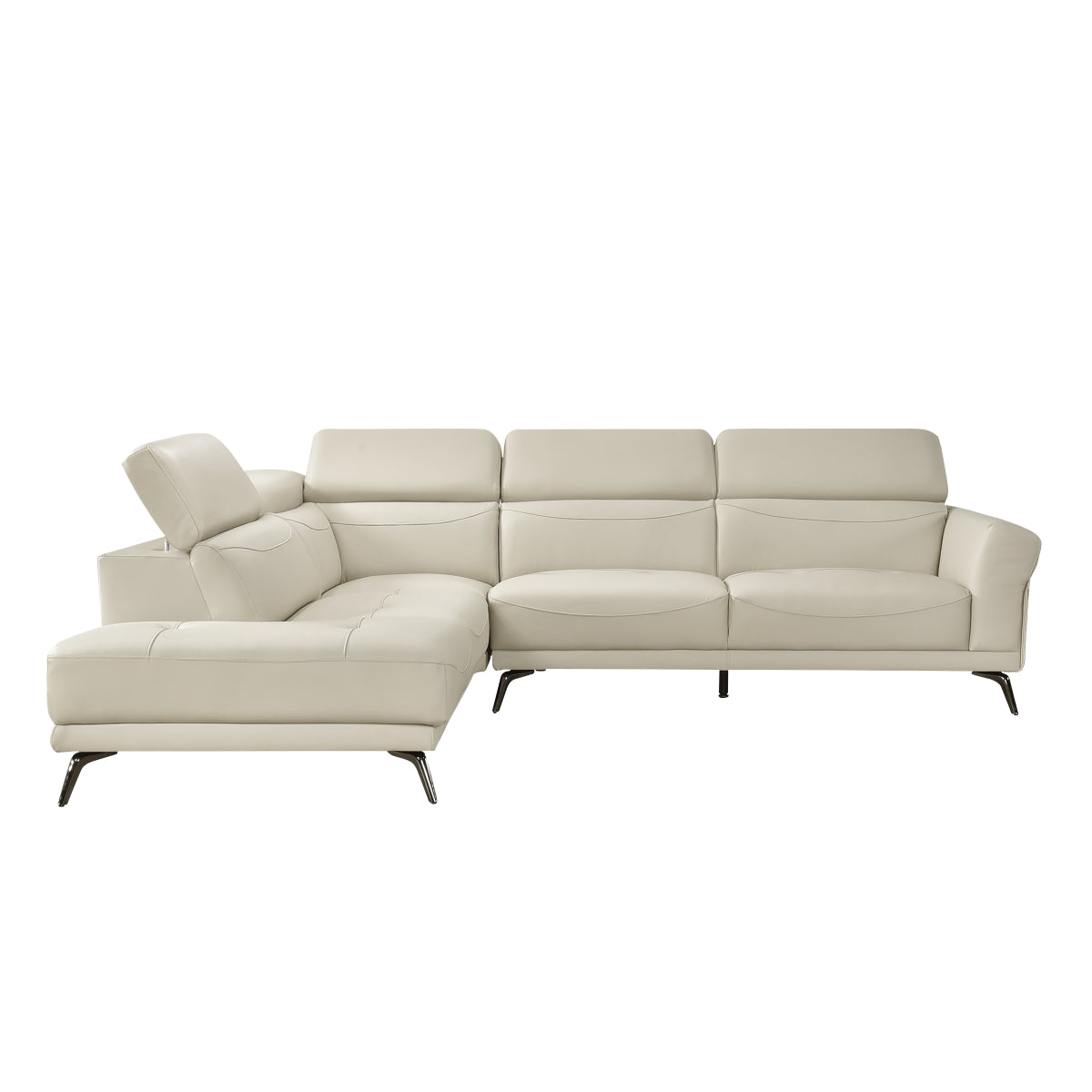 Giselle 2-Piece Sectional with Left Side Chaise