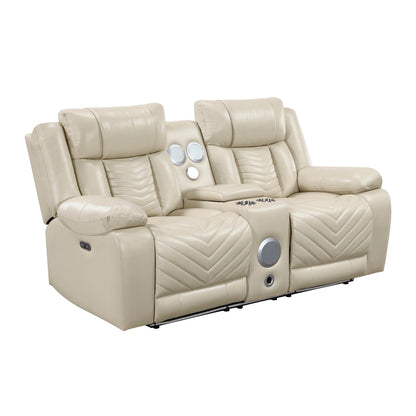 Huron 2-Piece Living Room Set (Sofa and Love Seat)