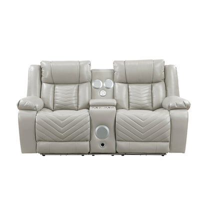 Huron 2-Piece Living Room Set (Sofa and Love Seat)