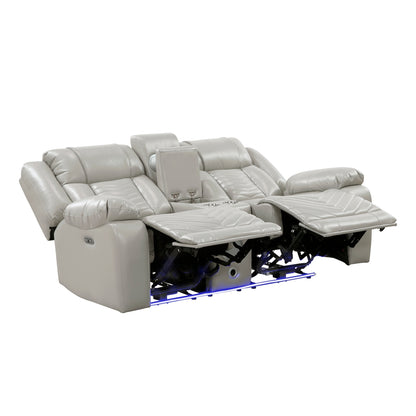 Huron 2-Piece Living Room Set (Sofa and Love Seat)