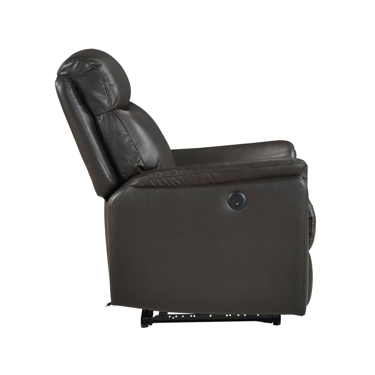 Leif Power Reclining Chair - Dark brown
