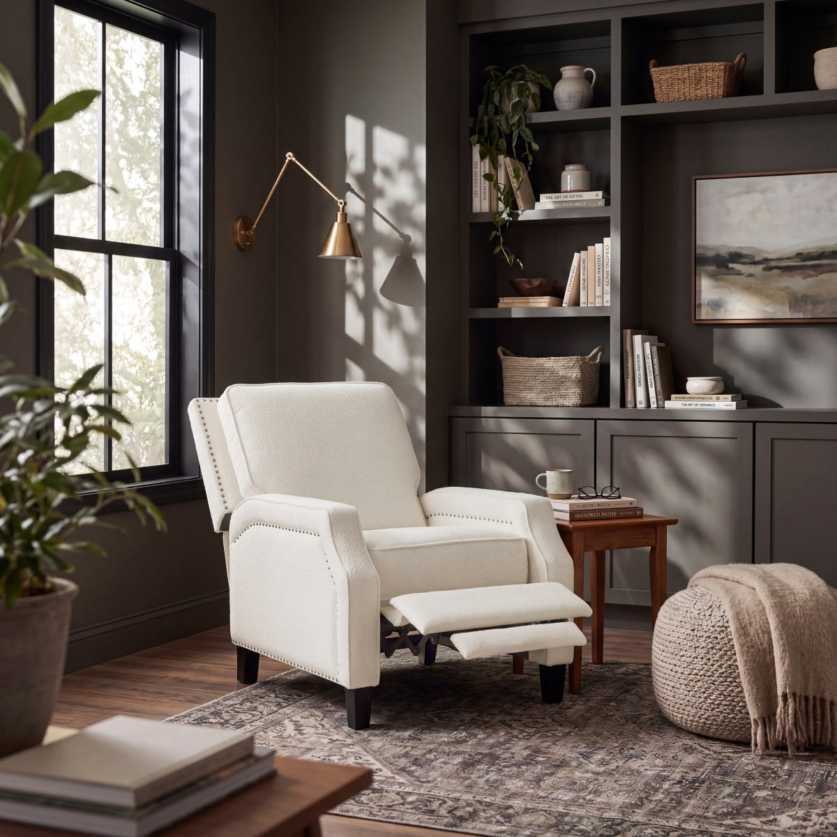 Berenson Push Back Reclining Chair