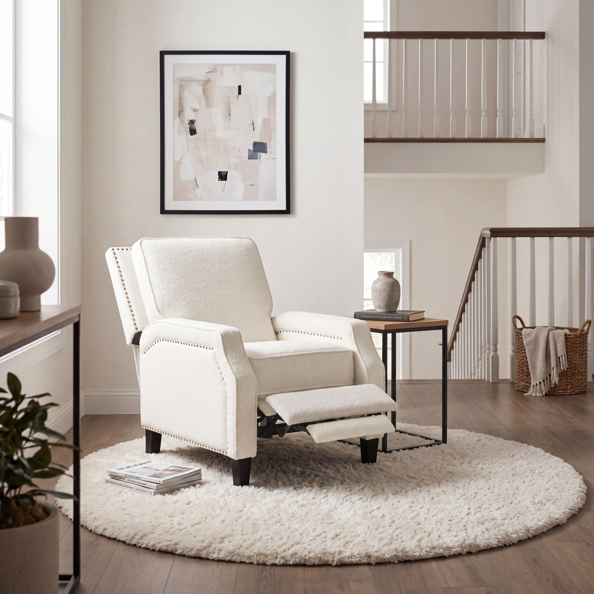Berenson Push Back Reclining Chair