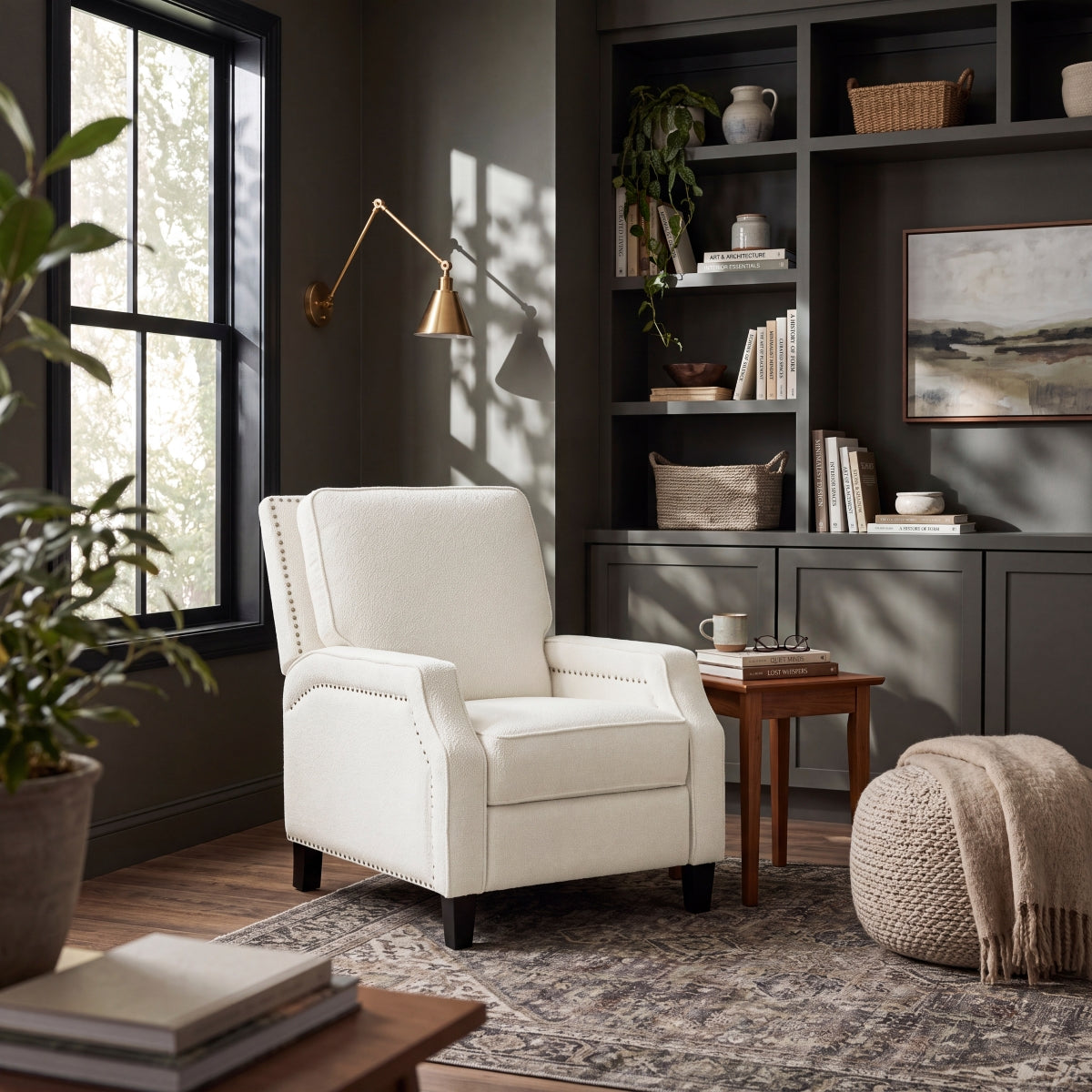 Berenson Push Back Reclining Chair
