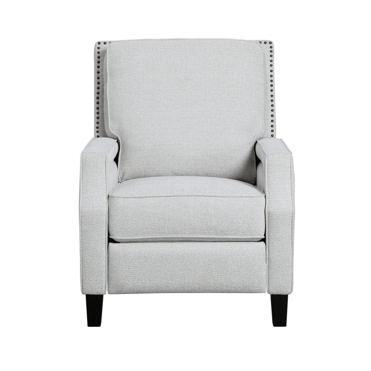 Berenson Push Back Reclining Chair - Gray