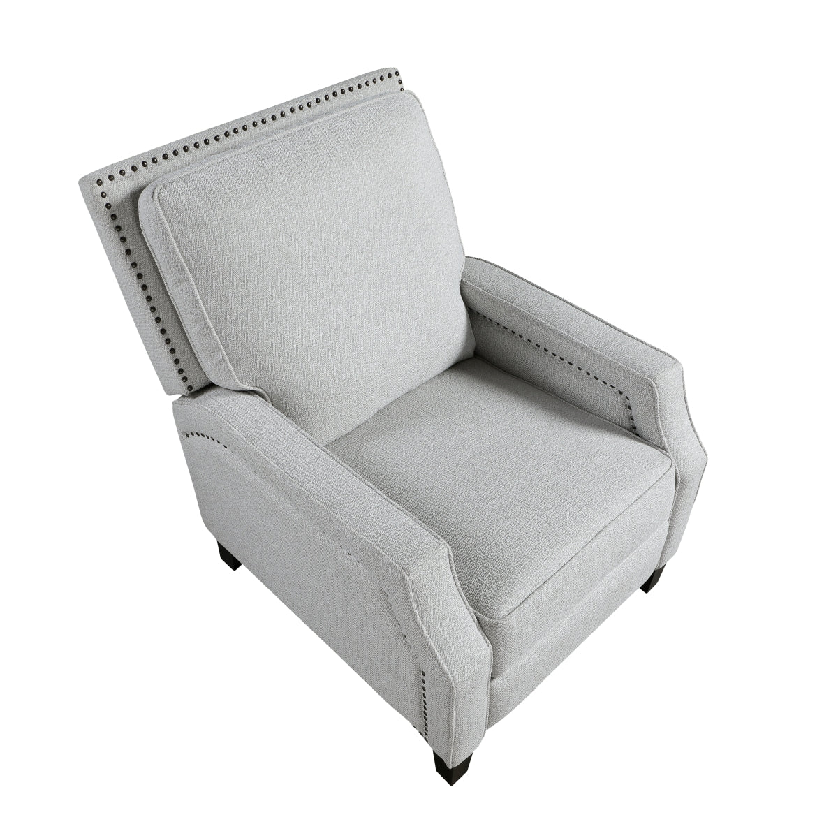 Berenson Push Back Reclining Chair - Gray