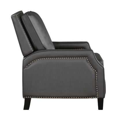 Berenson Push Back Reclining Chair - Gray (8504GRY-1)