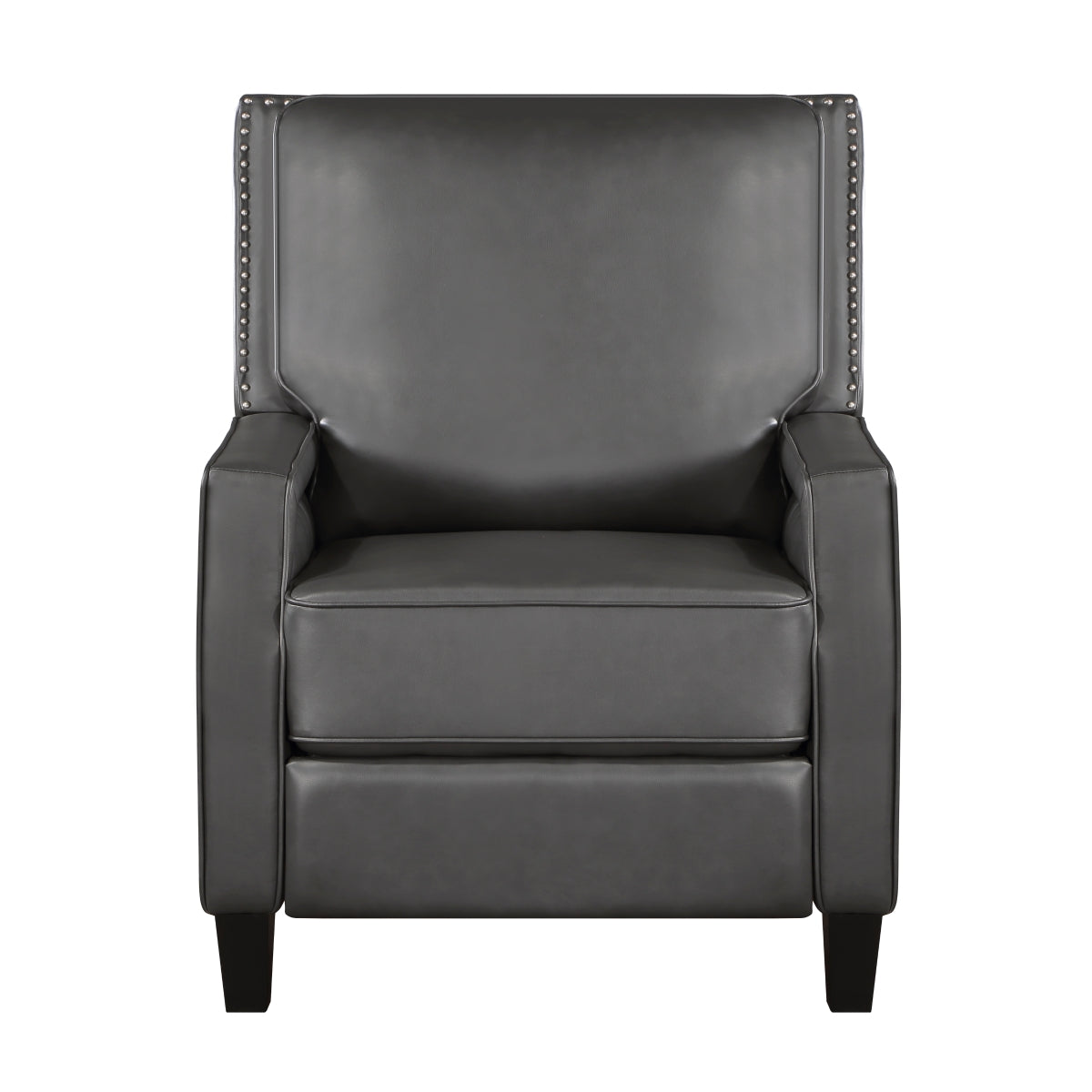Berenson Push Back Reclining Chair - Gray (8504GRY-1)