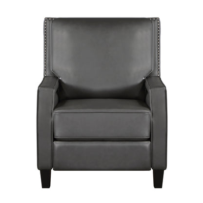 Berenson Push Back Reclining Chair - Gray (8504GRY-1)