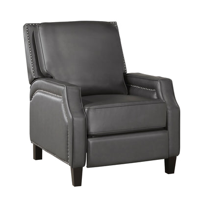 Berenson Push Back Reclining Chair - Gray (8504GRY-1)