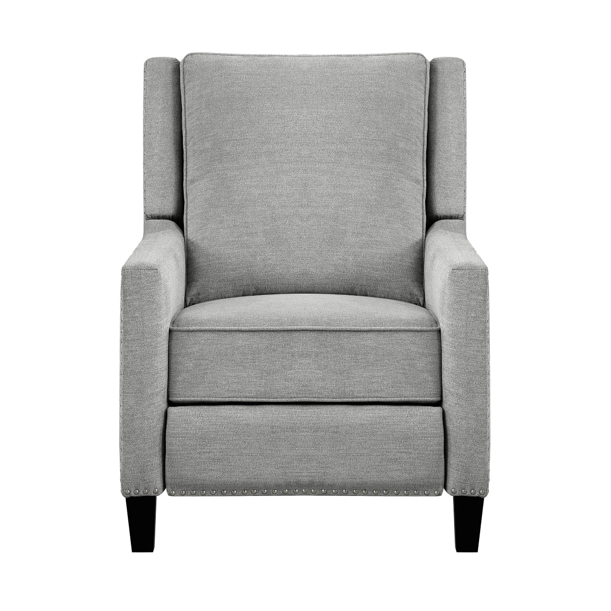 Banks Push Back Reclining Chair - Gray
