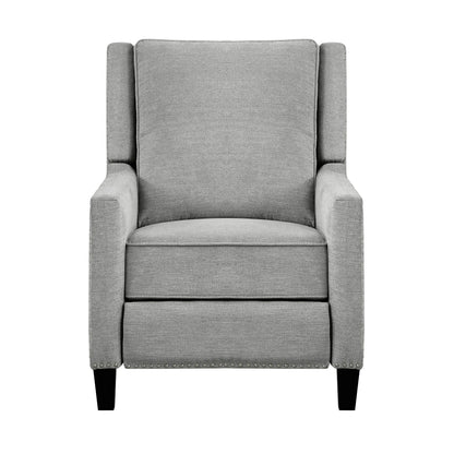 Banks Push Back Reclining Chair - Gray